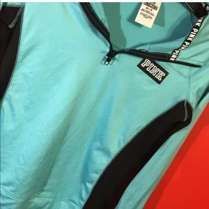 VS PINK quarter zip